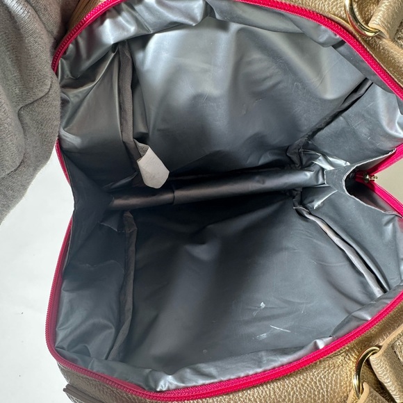 Pink and Gold Unicorn Backpack with Rounded Shape - Picture 6 of 6